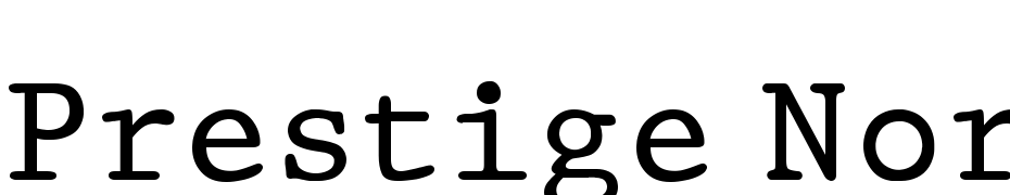 Prestige Normal Font Download Free